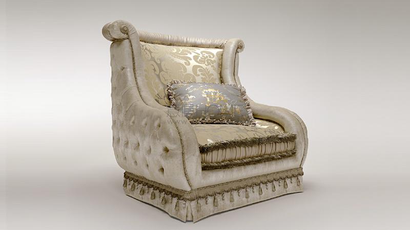 Carlos Patchwork Regal armchair 休闲椅