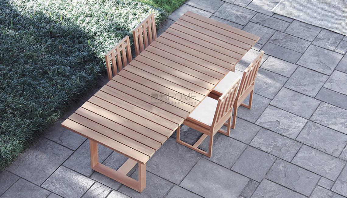 SQUARE TAVOLI E SEDIE 户外餐桌