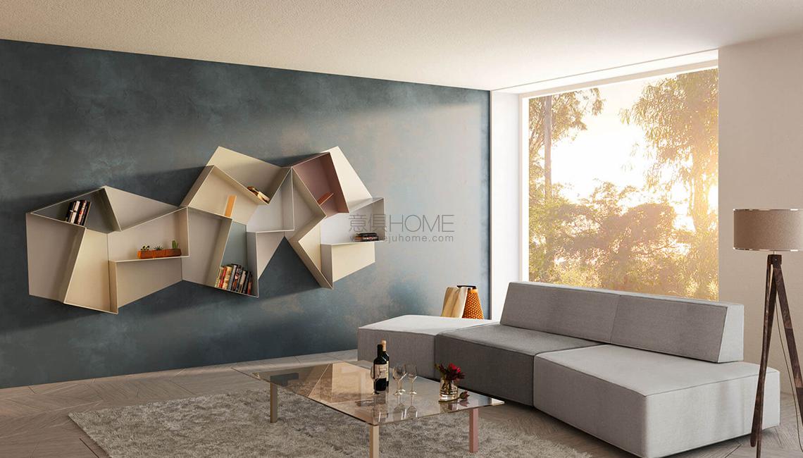 LAGOSlide Shelving墙上展示架