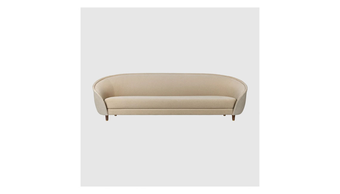 Revers Sofa - Fully Upholstered, 280x100, Wood base沙发