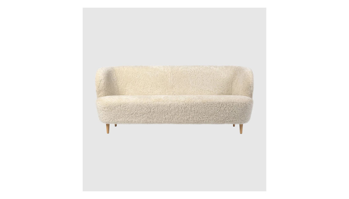 Stay Sofa - 190cm, with wood legs沙发