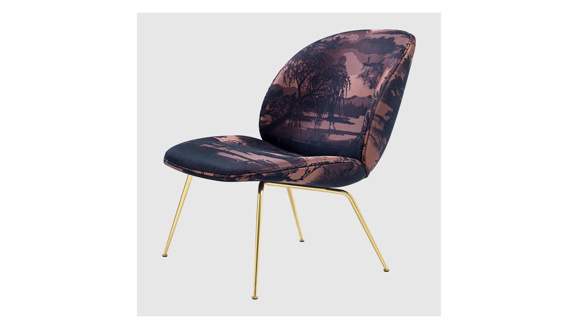 Beetle Lounge Chair in Dedar A Centre Jour休闲椅