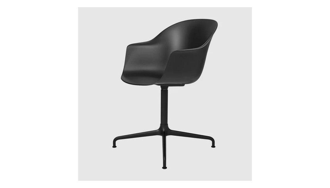 GUBIBat Meeting Chair - Un-Upholstered, Swivel Base书椅