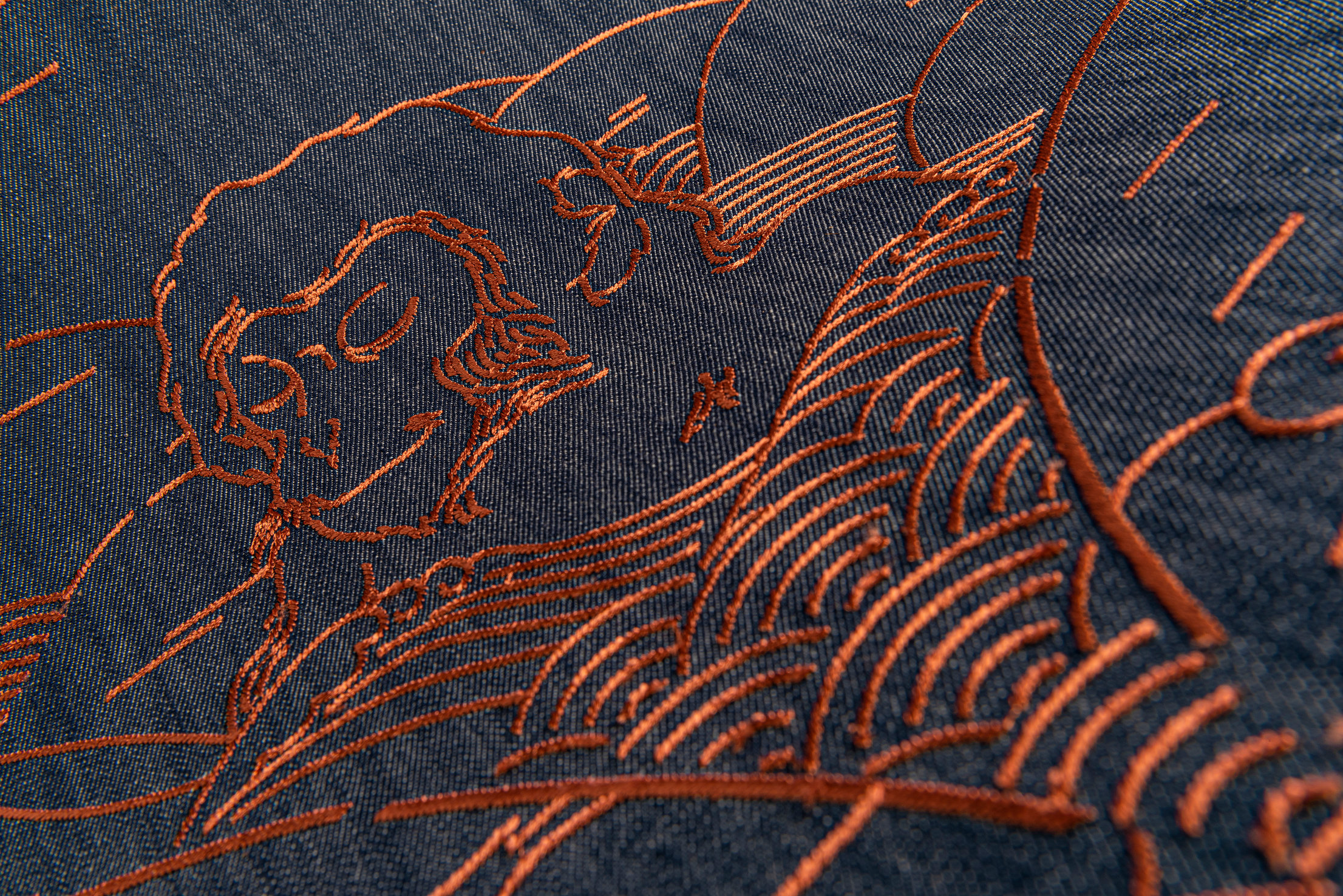 MOOOIIndigo Macaque墙布