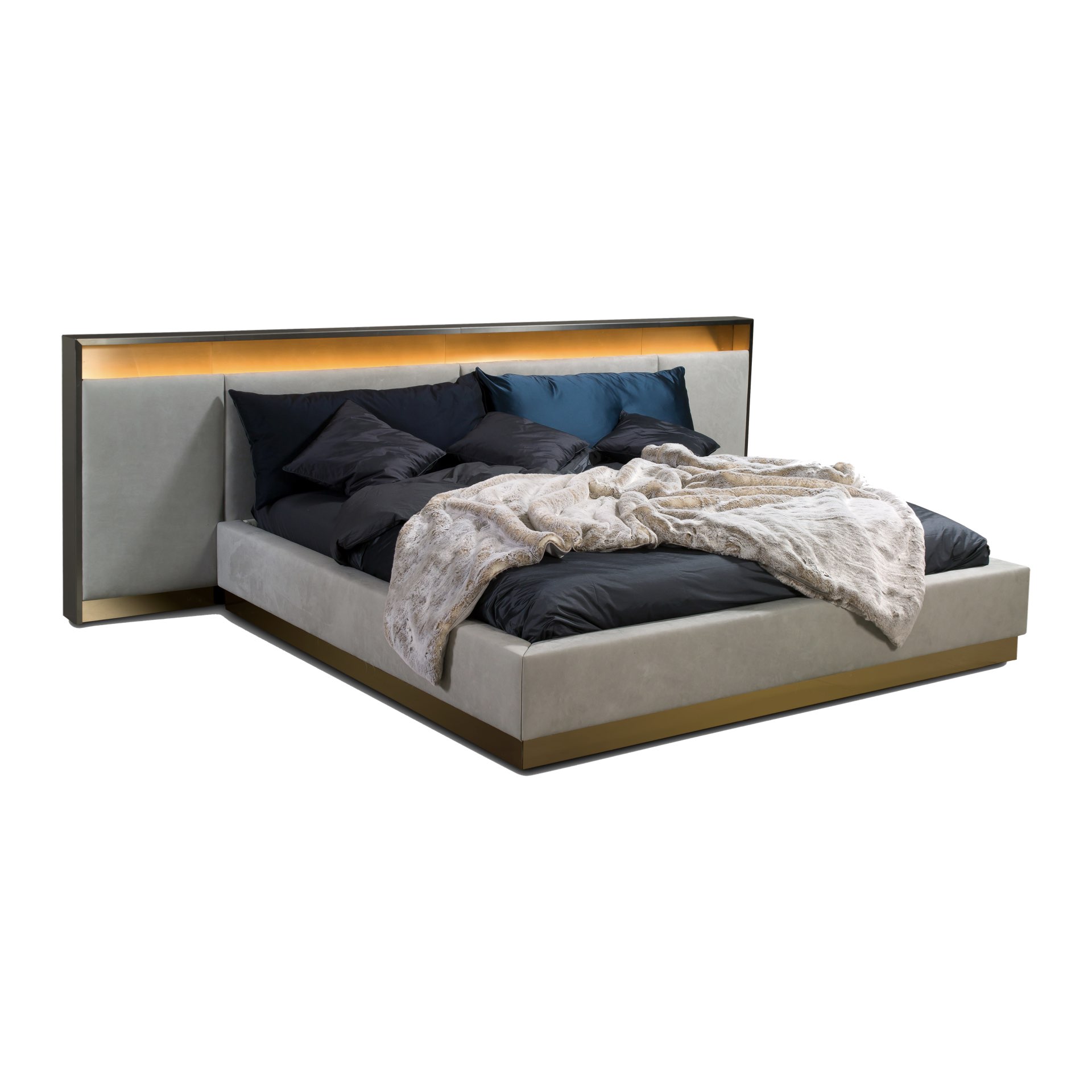 LETTO-BLACKGOLD-双人床