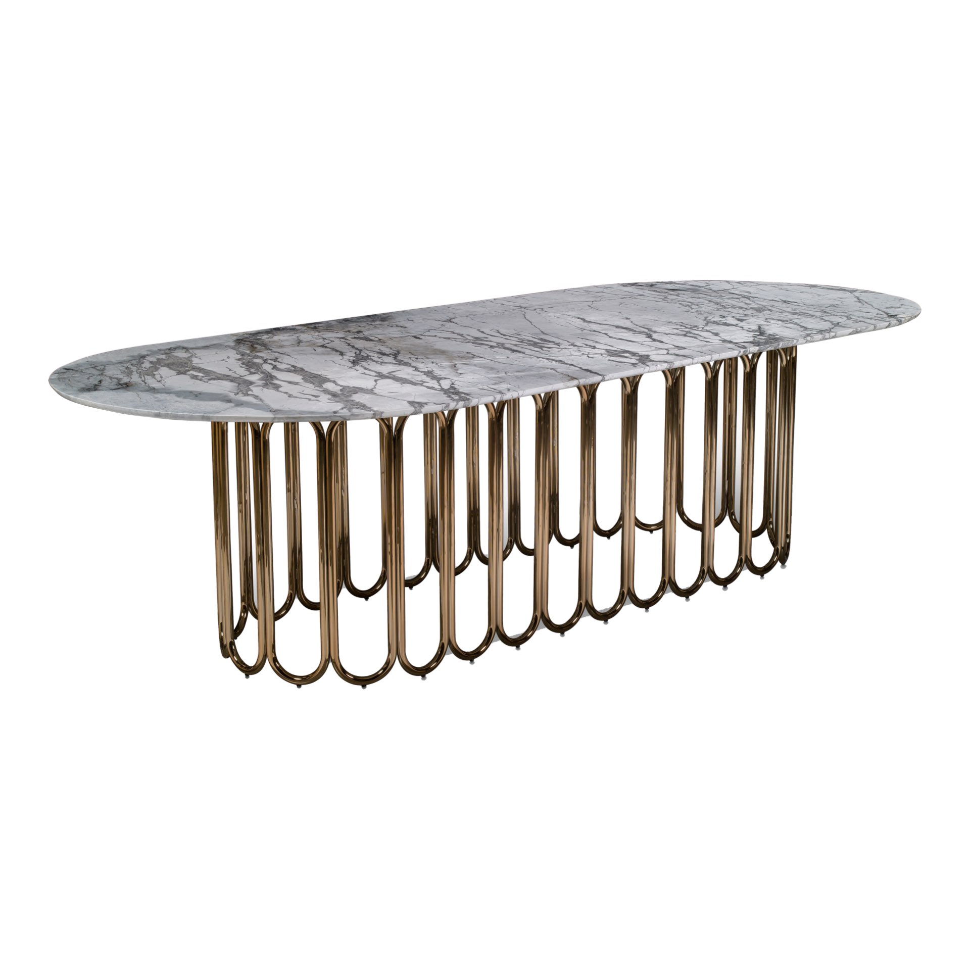 CLAN MILANOTavolo da Pranzo- Crown-长餐桌