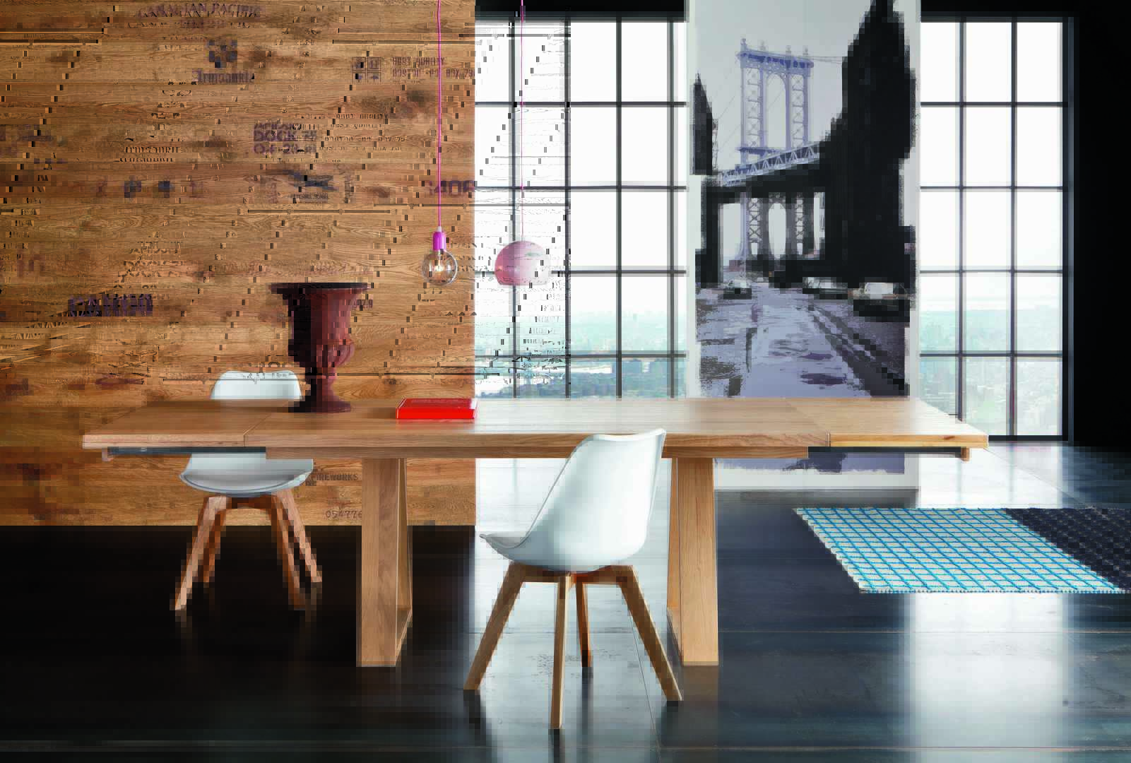 ALTACORTETable Parigi Alaska 长餐桌