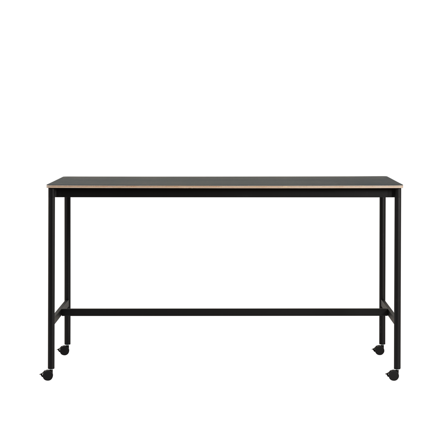 MUUTOBASE HIGH TABLE With Castors长餐桌