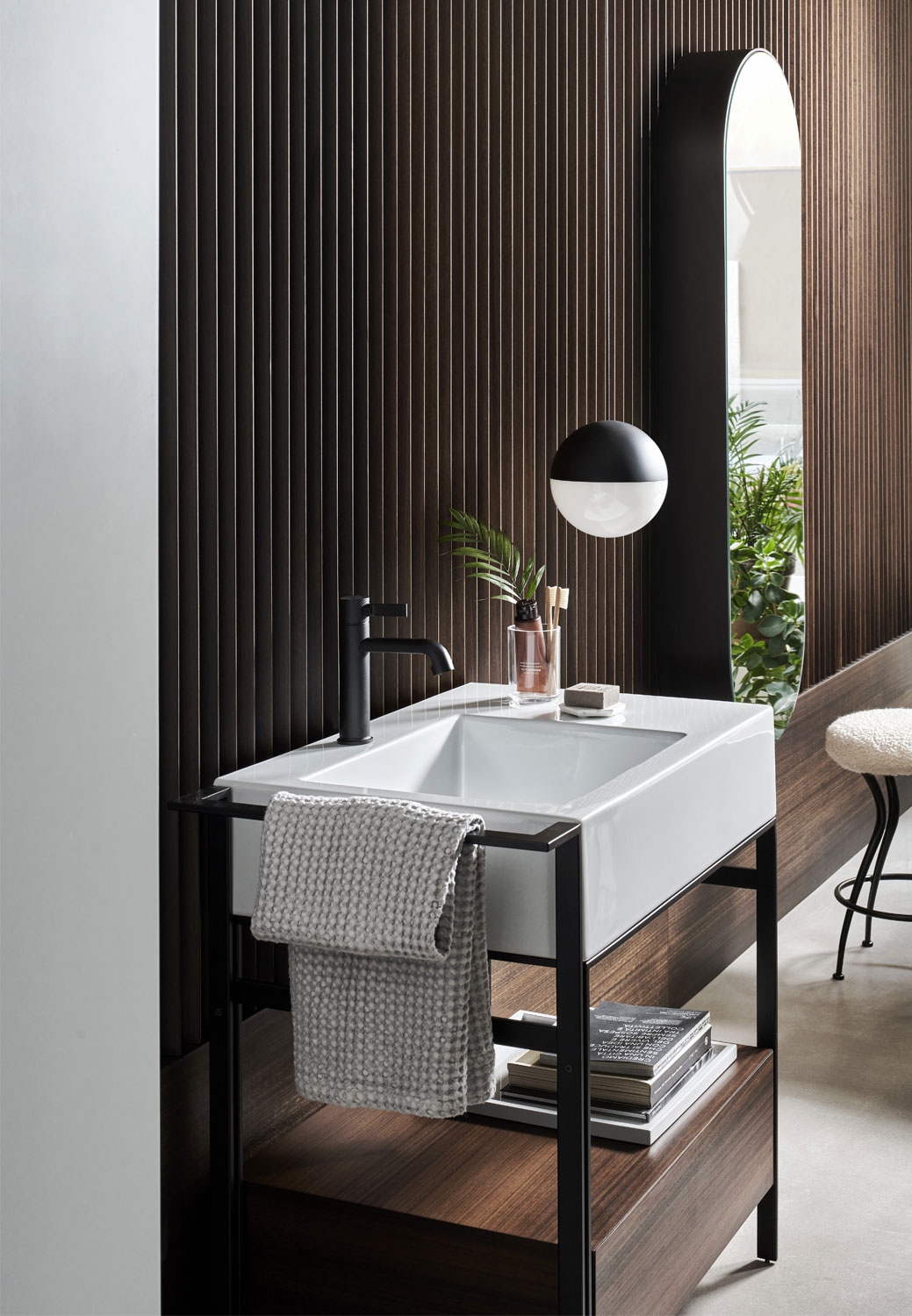 CIELONarciso Mini带柜子的洗脸盆