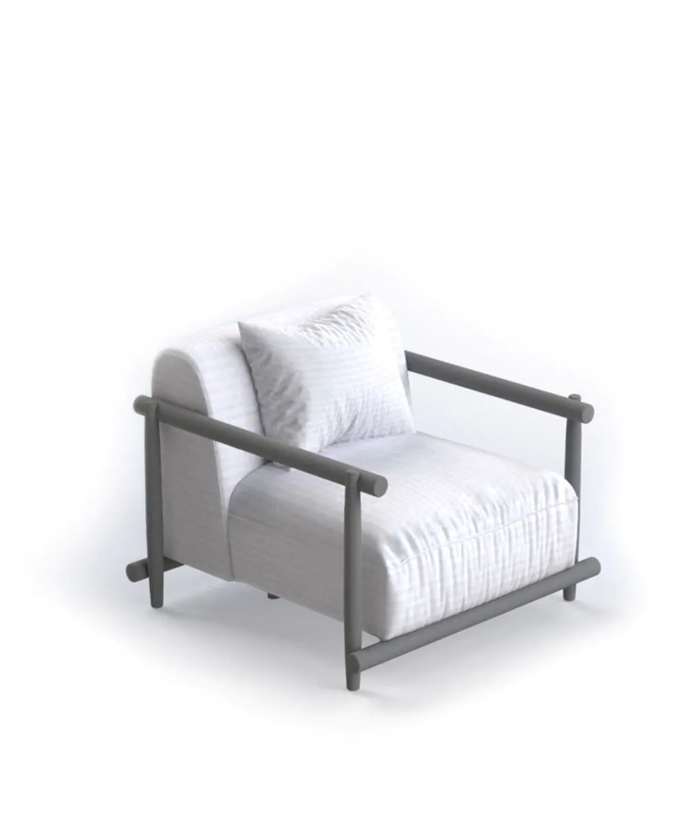 UnopiuPoltrona Davos休闲椅